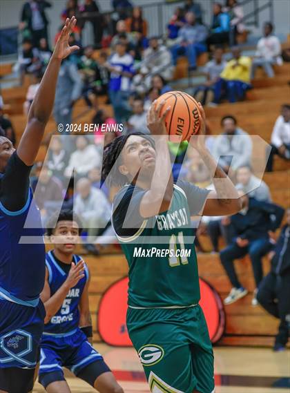 Thumbnail 2 in Cedar Grove vs. Grayson (OTR Hoops: Thanksgiving Showcase) photogallery.