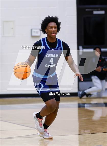Thumbnail 2 in Cedar Grove vs. Grayson (OTR Hoops: Thanksgiving Showcase) photogallery.