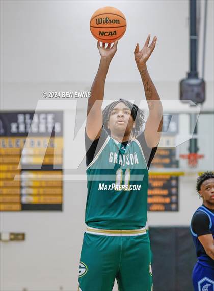 Thumbnail 1 in Cedar Grove vs. Grayson (OTR Hoops: Thanksgiving Showcase) photogallery.