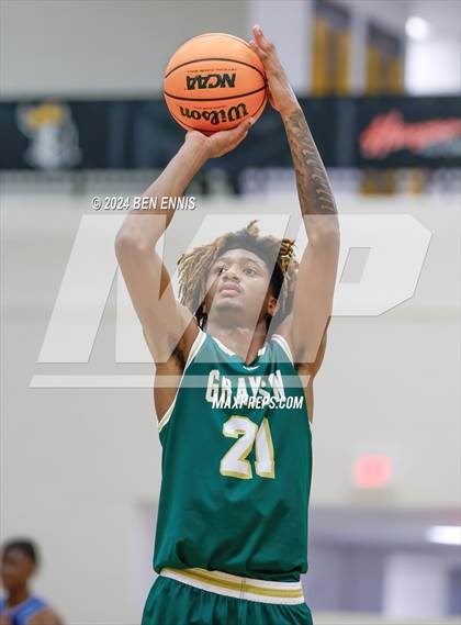 Thumbnail 1 in Cedar Grove vs. Grayson (OTR Hoops: Thanksgiving Showcase) photogallery.