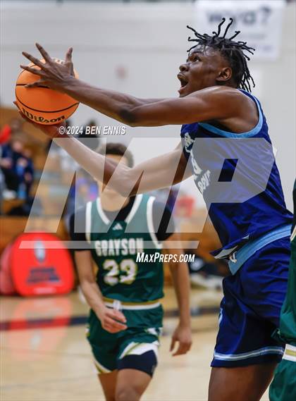 Thumbnail 2 in Cedar Grove vs. Grayson (OTR Hoops: Thanksgiving Showcase) photogallery.