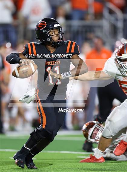 Thumbnail 2 in Gilmer vs. Celina (UIL 4A Regional SemiFinal) photogallery.