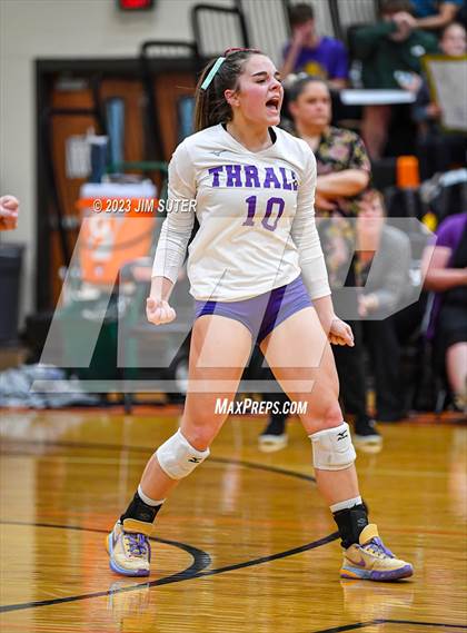 Thumbnail 1 in Shiner vs Thrall (UIL 2A Region IV Area Playoff) photogallery.