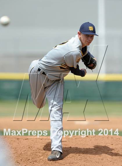 Thumbnail 2 in St. Paul vs Notre Dame (St. Paul Tournament) photogallery.