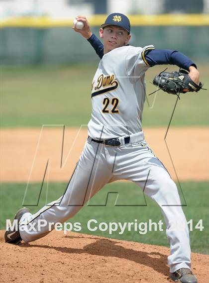 Thumbnail 1 in St. Paul vs Notre Dame (St. Paul Tournament) photogallery.