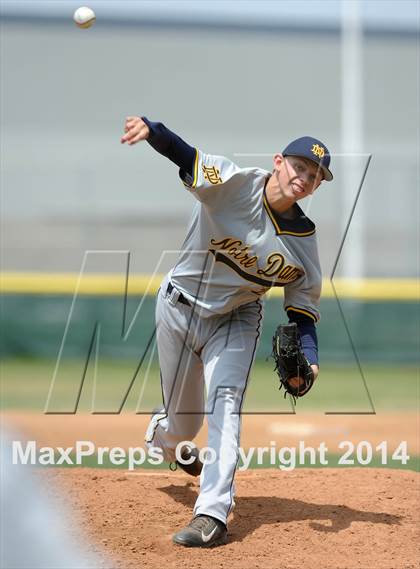 Thumbnail 1 in St. Paul vs Notre Dame (St. Paul Tournament) photogallery.