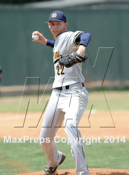 Thumbnail 2 in St. Paul vs Notre Dame (St. Paul Tournament) photogallery.