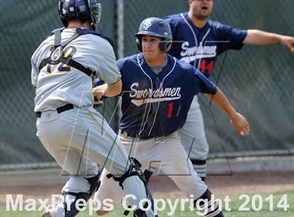 Thumbnail 1 in St. Paul vs Notre Dame (St. Paul Tournament) photogallery.