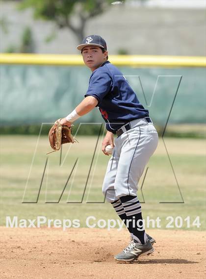 Thumbnail 2 in St. Paul vs Notre Dame (St. Paul Tournament) photogallery.