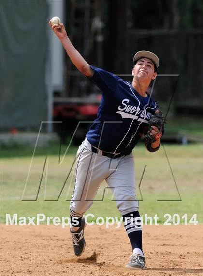 Thumbnail 2 in St. Paul vs Notre Dame (St. Paul Tournament) photogallery.