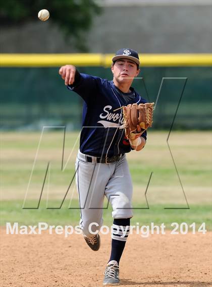Thumbnail 2 in St. Paul vs Notre Dame (St. Paul Tournament) photogallery.