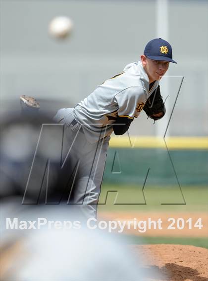 Thumbnail 2 in St. Paul vs Notre Dame (St. Paul Tournament) photogallery.