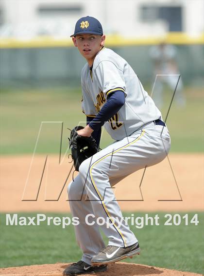 Thumbnail 2 in St. Paul vs Notre Dame (St. Paul Tournament) photogallery.