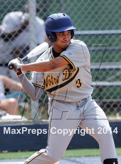 Thumbnail 3 in St. Paul vs Notre Dame (St. Paul Tournament) photogallery.