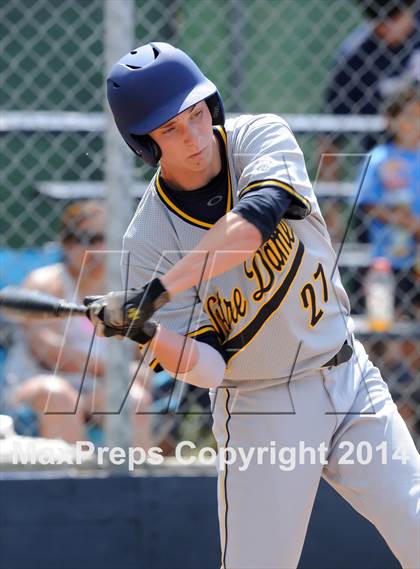 Thumbnail 3 in St. Paul vs Notre Dame (St. Paul Tournament) photogallery.