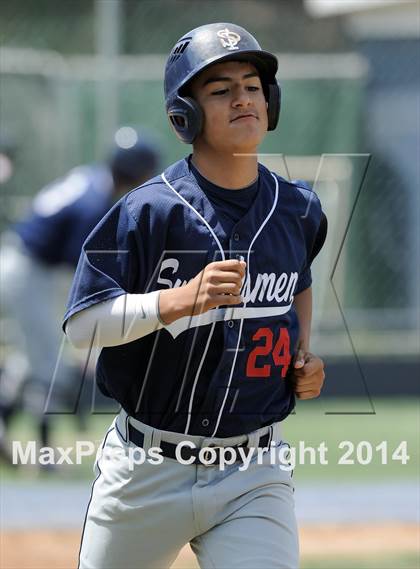 Thumbnail 3 in St. Paul vs Notre Dame (St. Paul Tournament) photogallery.