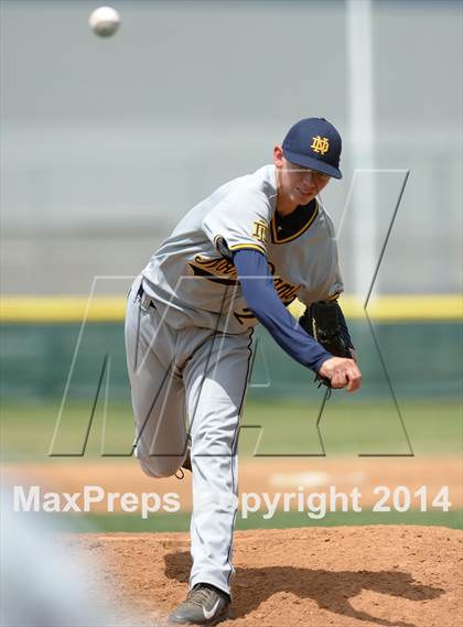 Thumbnail 1 in St. Paul vs Notre Dame (St. Paul Tournament) photogallery.