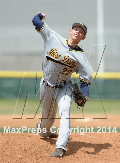 Thumbnail 3 in St. Paul vs Notre Dame (St. Paul Tournament) photogallery.