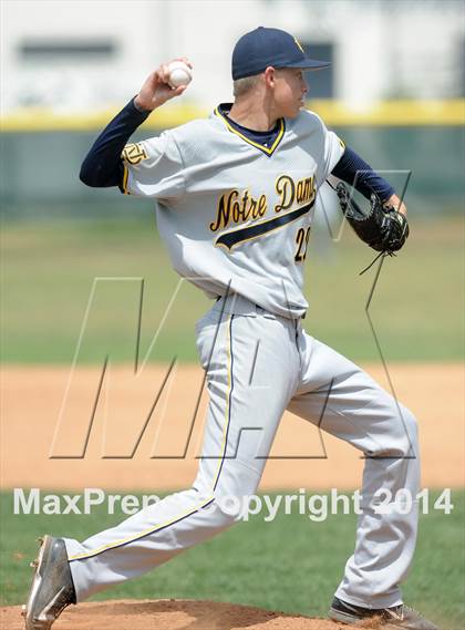 Thumbnail 1 in St. Paul vs Notre Dame (St. Paul Tournament) photogallery.