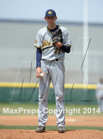 Thumbnail 2 in St. Paul vs Notre Dame (St. Paul Tournament) photogallery.