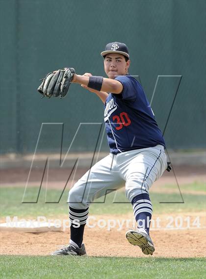 Thumbnail 2 in St. Paul vs Notre Dame (St. Paul Tournament) photogallery.