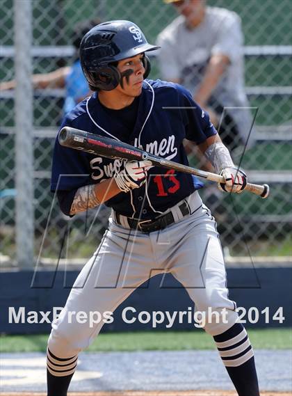 Thumbnail 2 in St. Paul vs Notre Dame (St. Paul Tournament) photogallery.