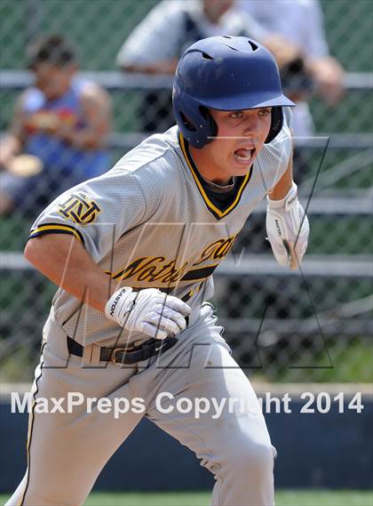 Thumbnail 3 in St. Paul vs Notre Dame (St. Paul Tournament) photogallery.