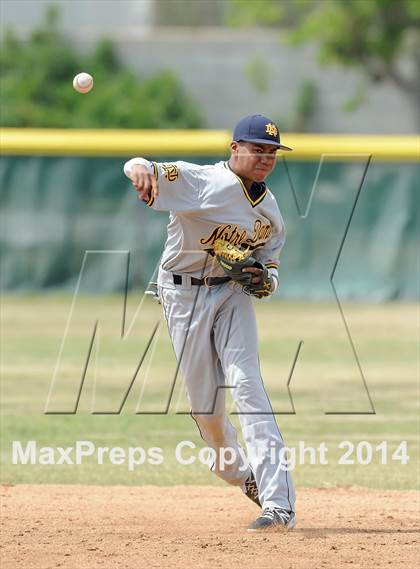 Thumbnail 3 in St. Paul vs Notre Dame (St. Paul Tournament) photogallery.