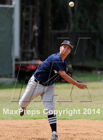 Thumbnail 3 in St. Paul vs Notre Dame (St. Paul Tournament) photogallery.