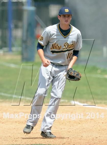 Thumbnail 2 in St. Paul vs Notre Dame (St. Paul Tournament) photogallery.
