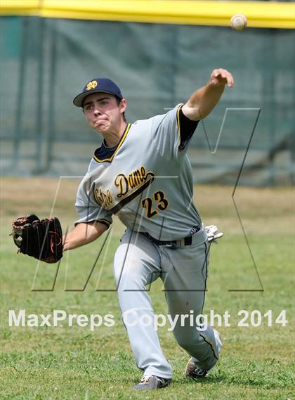 Thumbnail 2 in St. Paul vs Notre Dame (St. Paul Tournament) photogallery.