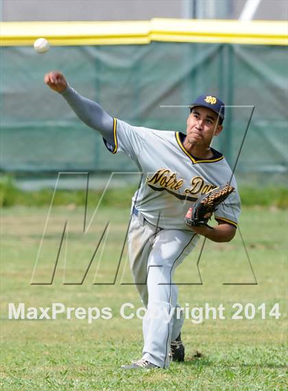 Thumbnail 2 in St. Paul vs Notre Dame (St. Paul Tournament) photogallery.