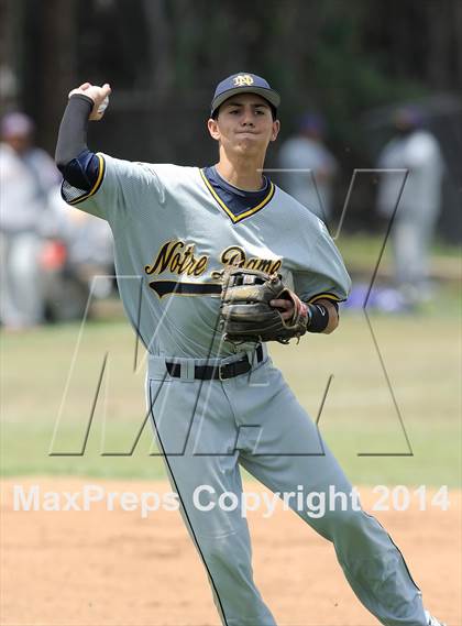 Thumbnail 1 in St. Paul vs Notre Dame (St. Paul Tournament) photogallery.