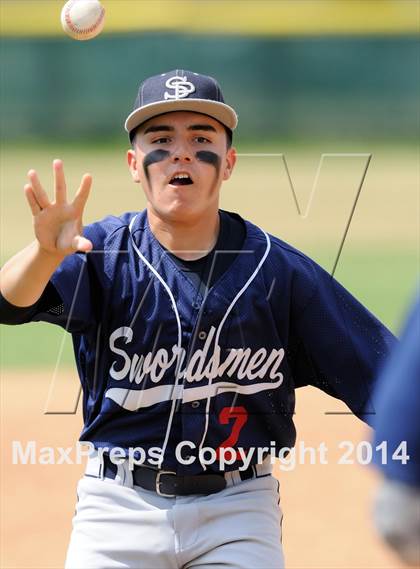 Thumbnail 1 in St. Paul vs Notre Dame (St. Paul Tournament) photogallery.