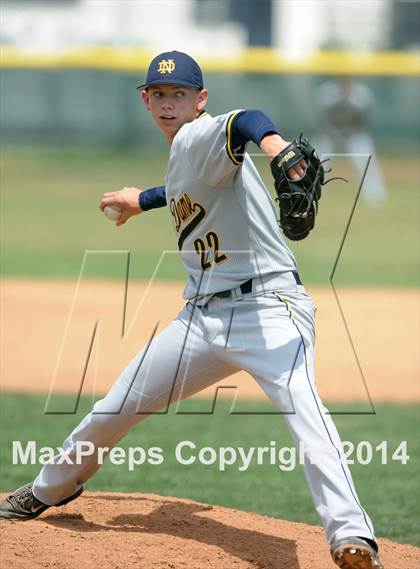 Thumbnail 2 in St. Paul vs Notre Dame (St. Paul Tournament) photogallery.
