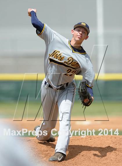 Thumbnail 3 in St. Paul vs Notre Dame (St. Paul Tournament) photogallery.
