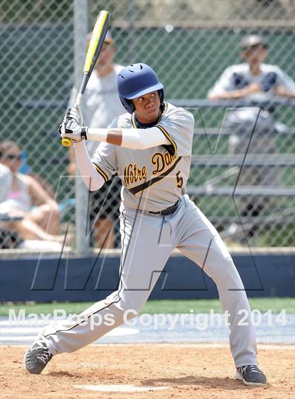 Thumbnail 3 in St. Paul vs Notre Dame (St. Paul Tournament) photogallery.