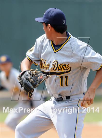 Thumbnail 2 in St. Paul vs Notre Dame (St. Paul Tournament) photogallery.