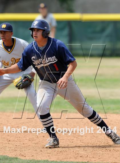 Thumbnail 2 in St. Paul vs Notre Dame (St. Paul Tournament) photogallery.