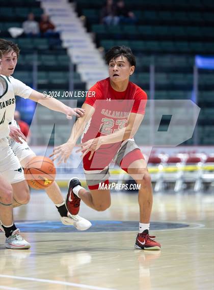 Thumbnail 3 in Salamanca vs. Marcellus (NYSPHSAA Class B Semifinal) photogallery.