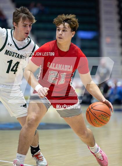 Thumbnail 2 in Salamanca vs. Marcellus (NYSPHSAA Class B Semifinal) photogallery.
