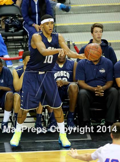 Thumbnail 2 in Folsom vs St. John Bosco (CIF State D2 Final) photogallery.
