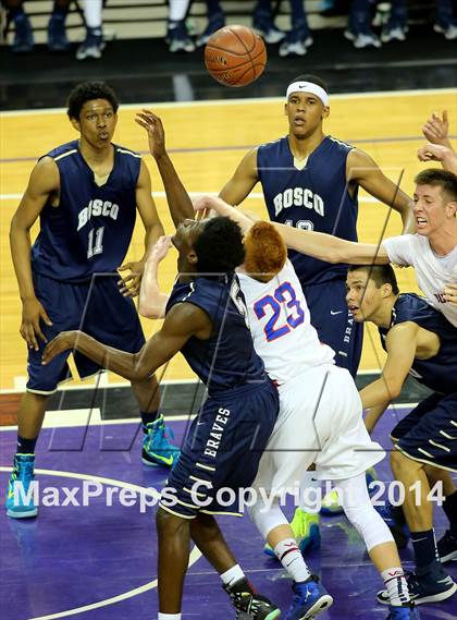 Thumbnail 1 in Folsom vs St. John Bosco (CIF State D2 Final) photogallery.