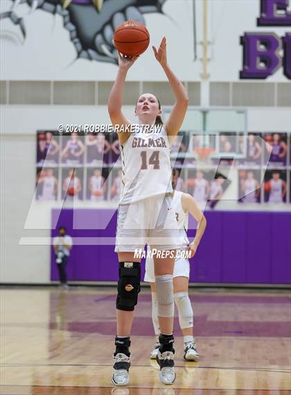 Thumbnail 2 in Gilmer vs. Pinkston (UIL 4A Regional Finals) photogallery.