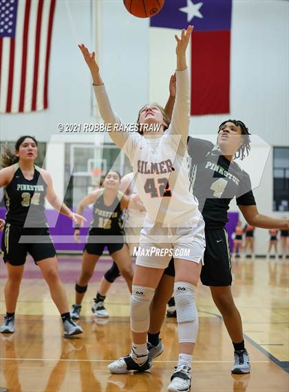 Thumbnail 1 in Gilmer vs. Pinkston (UIL 4A Regional Finals) photogallery.