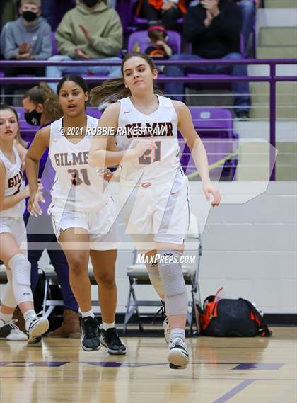 Thumbnail 3 in Gilmer vs. Pinkston (UIL 4A Regional Finals) photogallery.