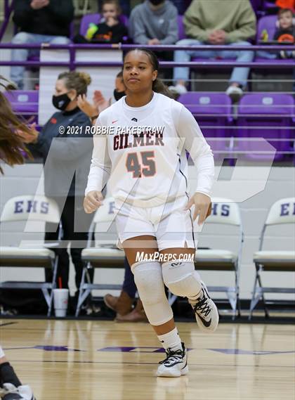 Thumbnail 1 in Gilmer vs. Pinkston (UIL 4A Regional Finals) photogallery.