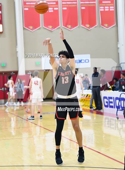 Thumbnail 2 in Liberty @ Chaparral (Hoophall West Tournament)  photogallery.