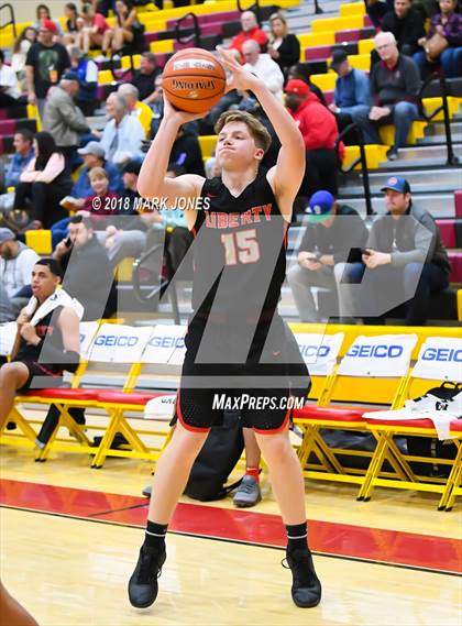 Thumbnail 2 in Liberty @ Chaparral (Hoophall West Tournament)  photogallery.