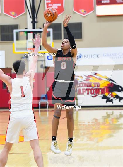 Thumbnail 2 in Liberty @ Chaparral (Hoophall West Tournament)  photogallery.